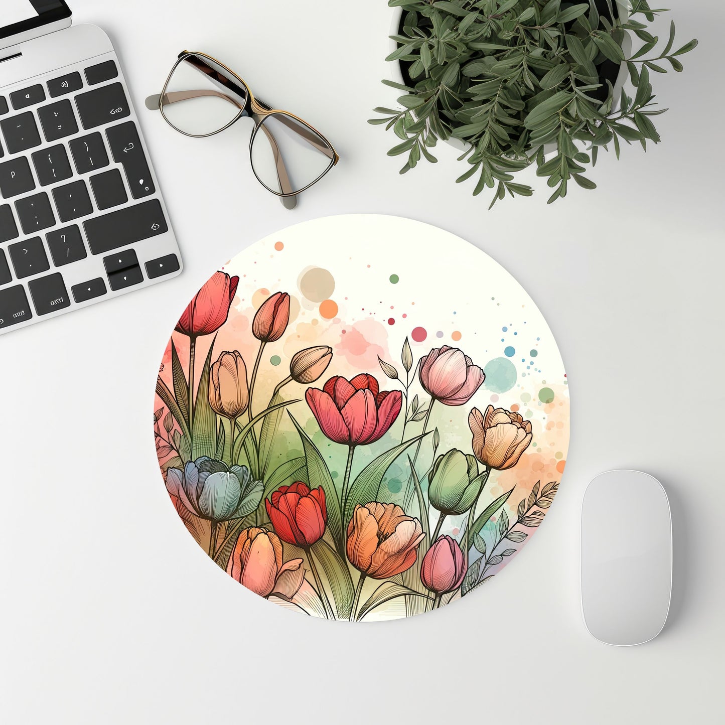 Mouse Pad - Colour Florals Various Designs