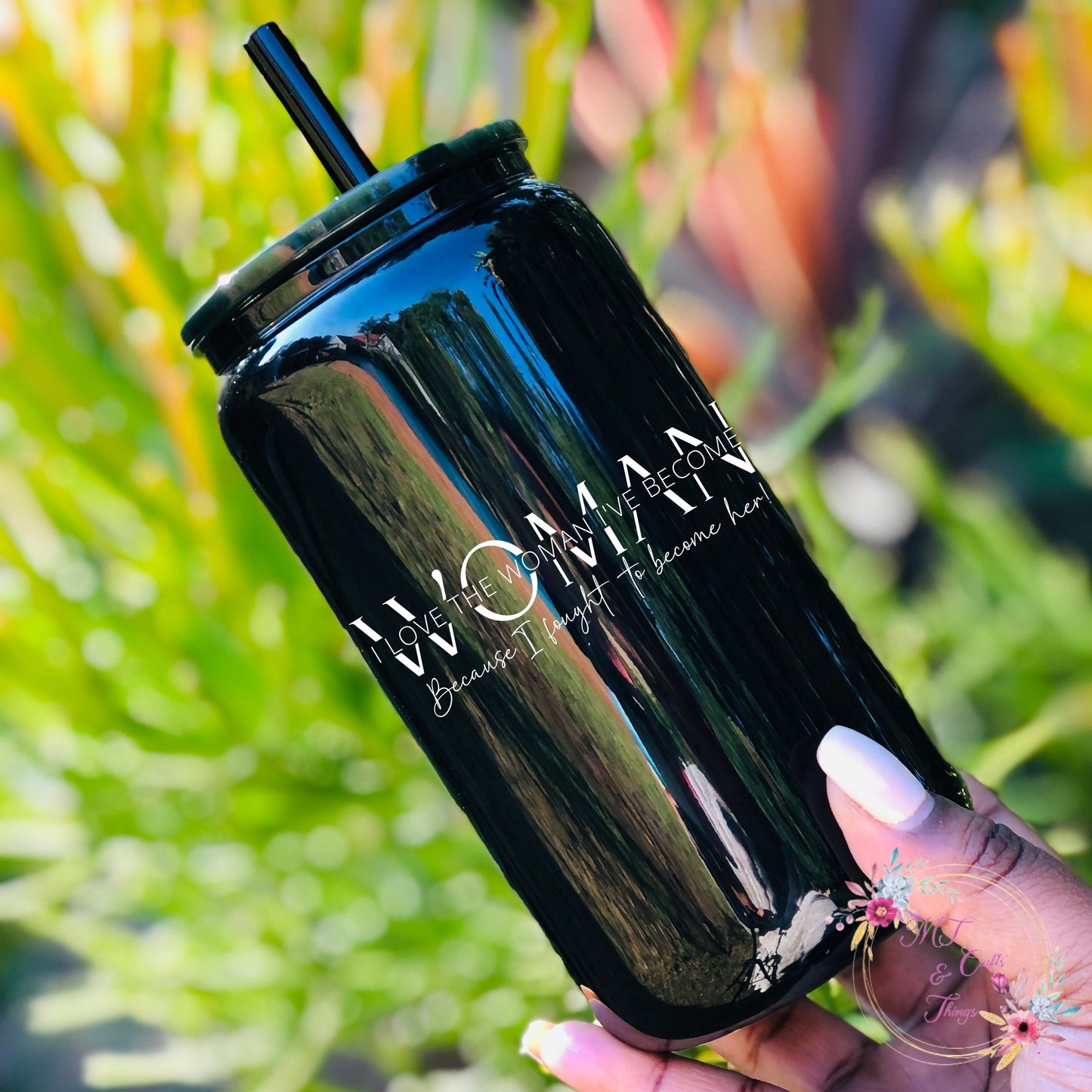 Black Glass Can - She/Her Designs