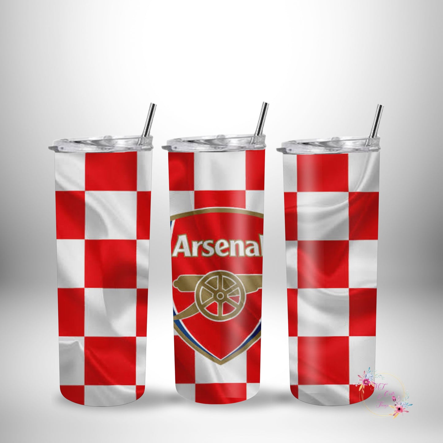 Arsenal Team Skinny Tumblers