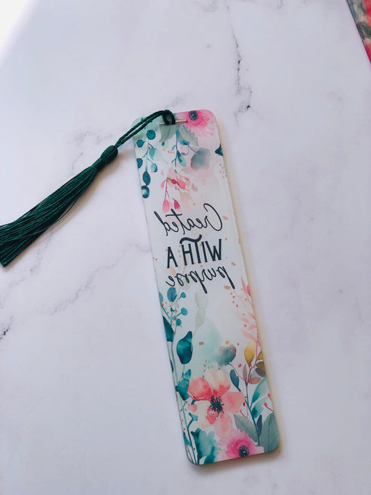 Sub-Acrylic Bookmark - Created with a Purpose