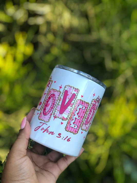 Mini Tumbler - Loved John 3:16