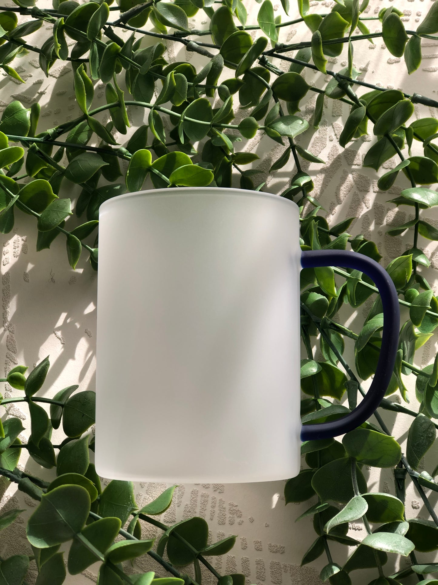 Frosted Glass Mug - Fearfully and Wonderfully Created