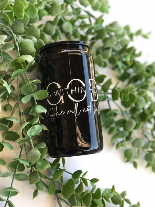 Black Glass Can - She/Her Designs
