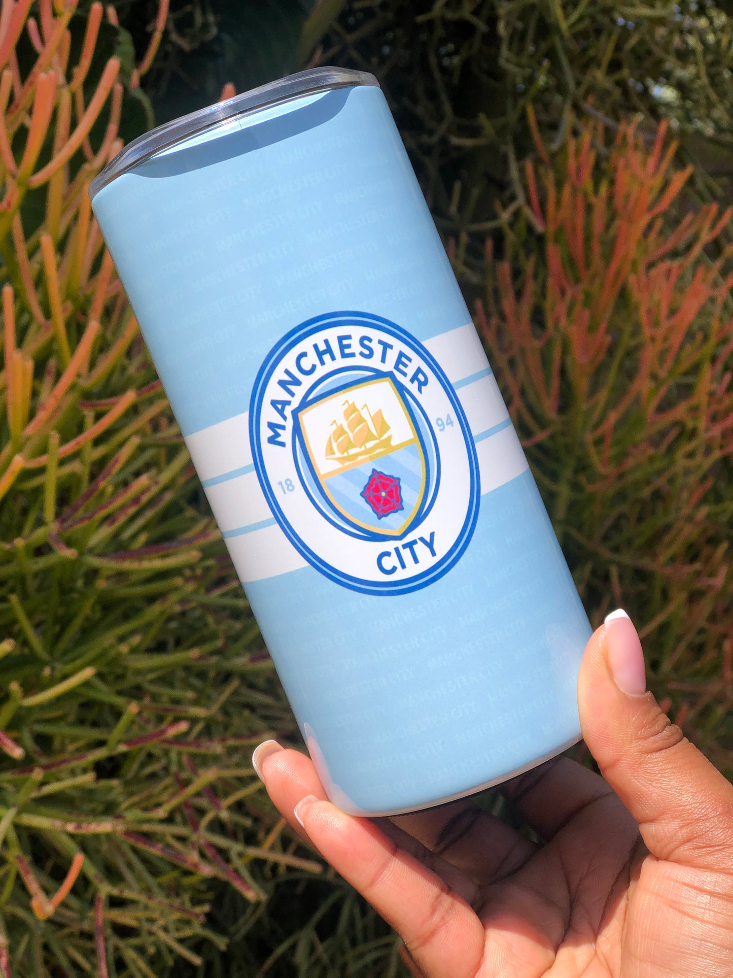 Manchester City Team Skinny Tumblers