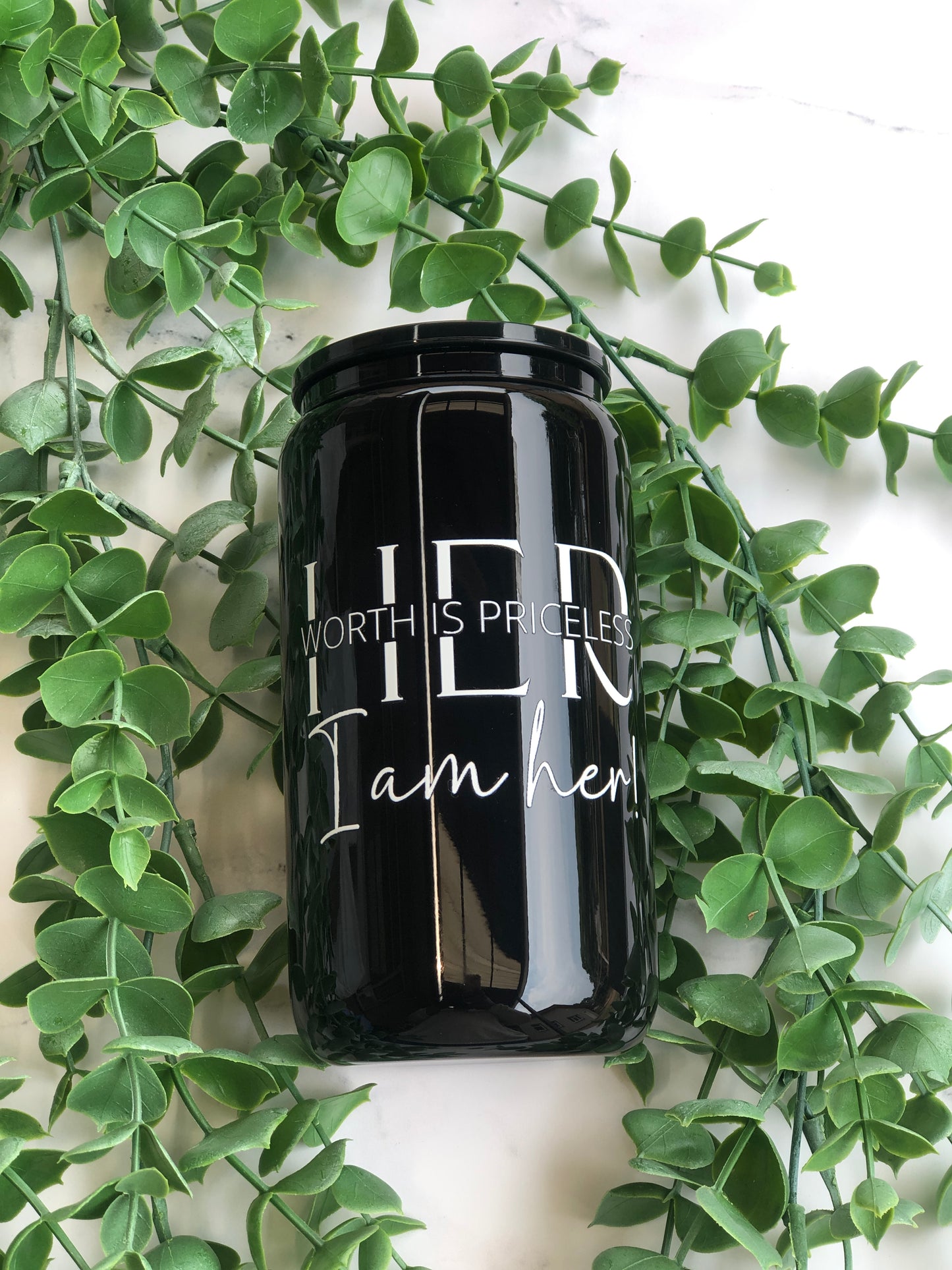 Black Glass Can - She/Her Designs