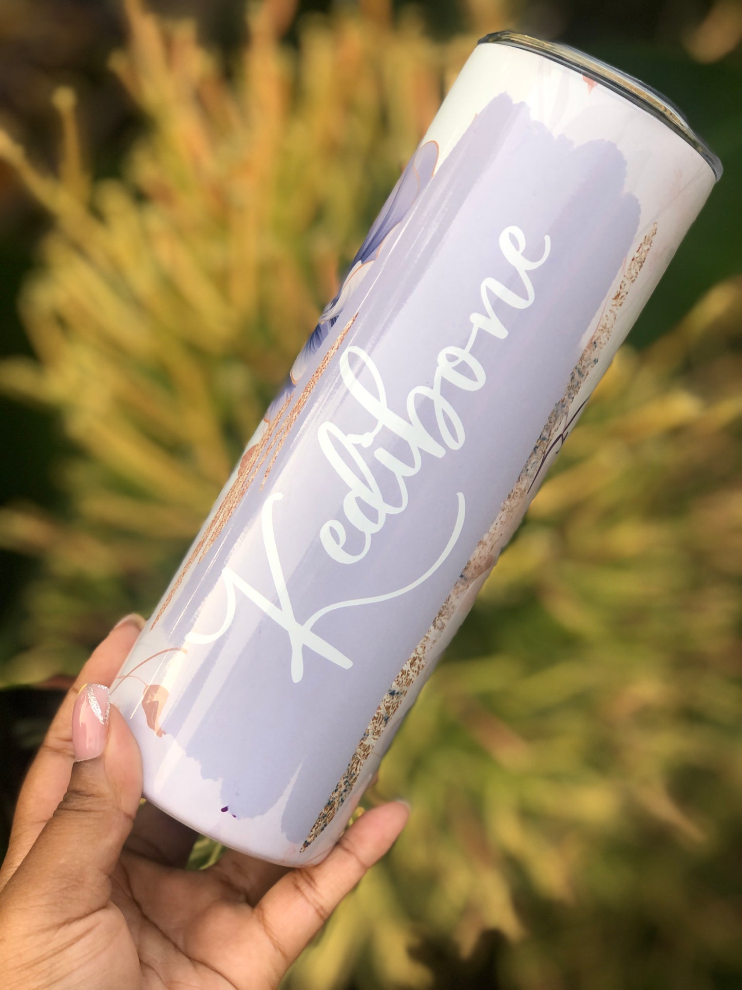 20oz Skinny Tumbler - Add Name (Various Designs)