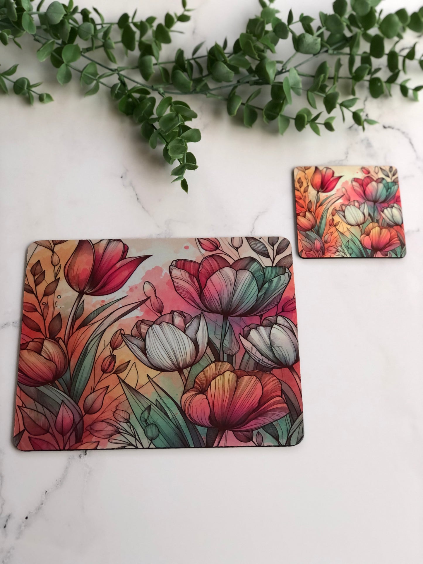 Mouse Pad - Colour Florals Various Designs