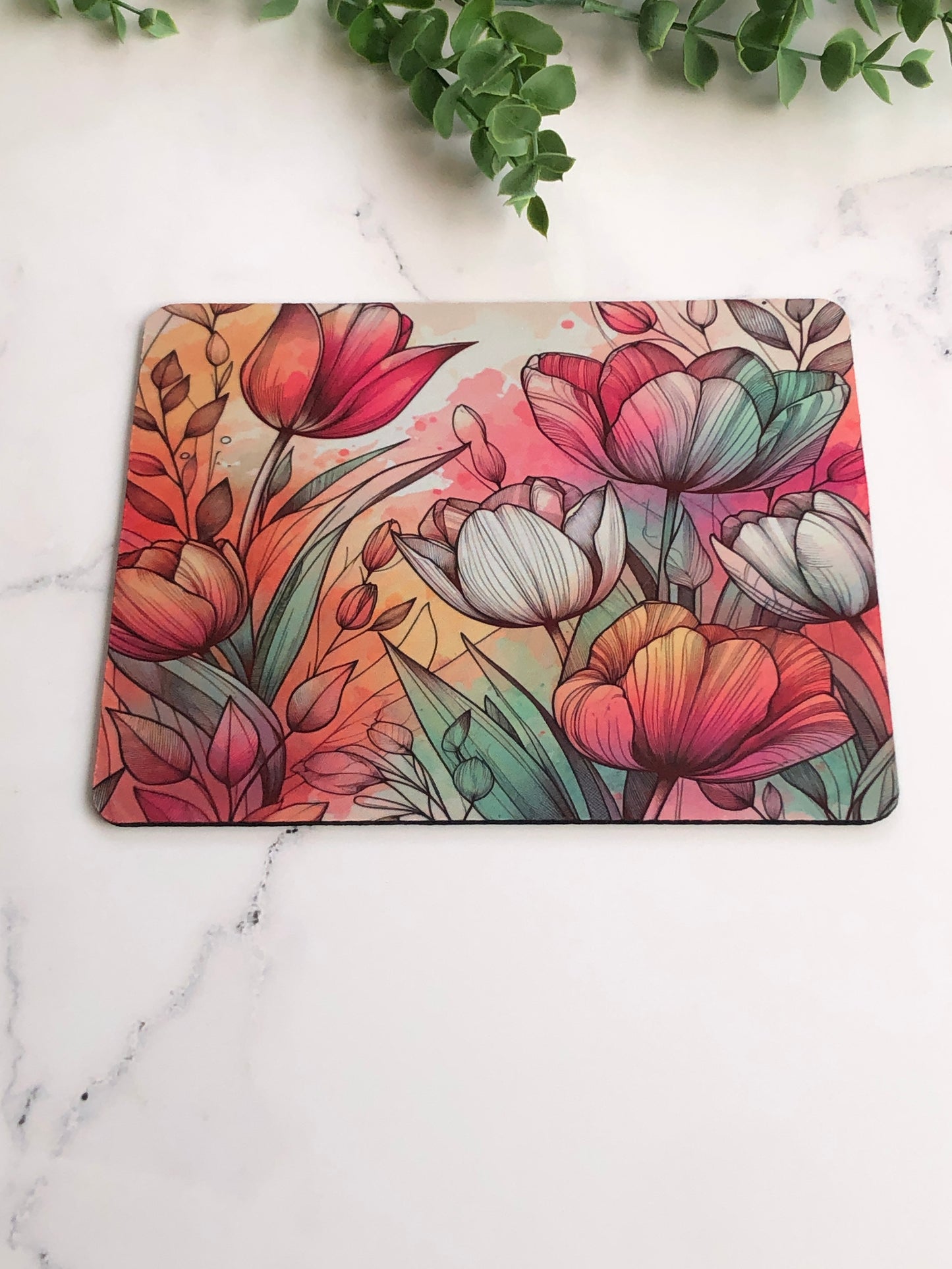 Mouse Pad - Colour Florals Various Designs