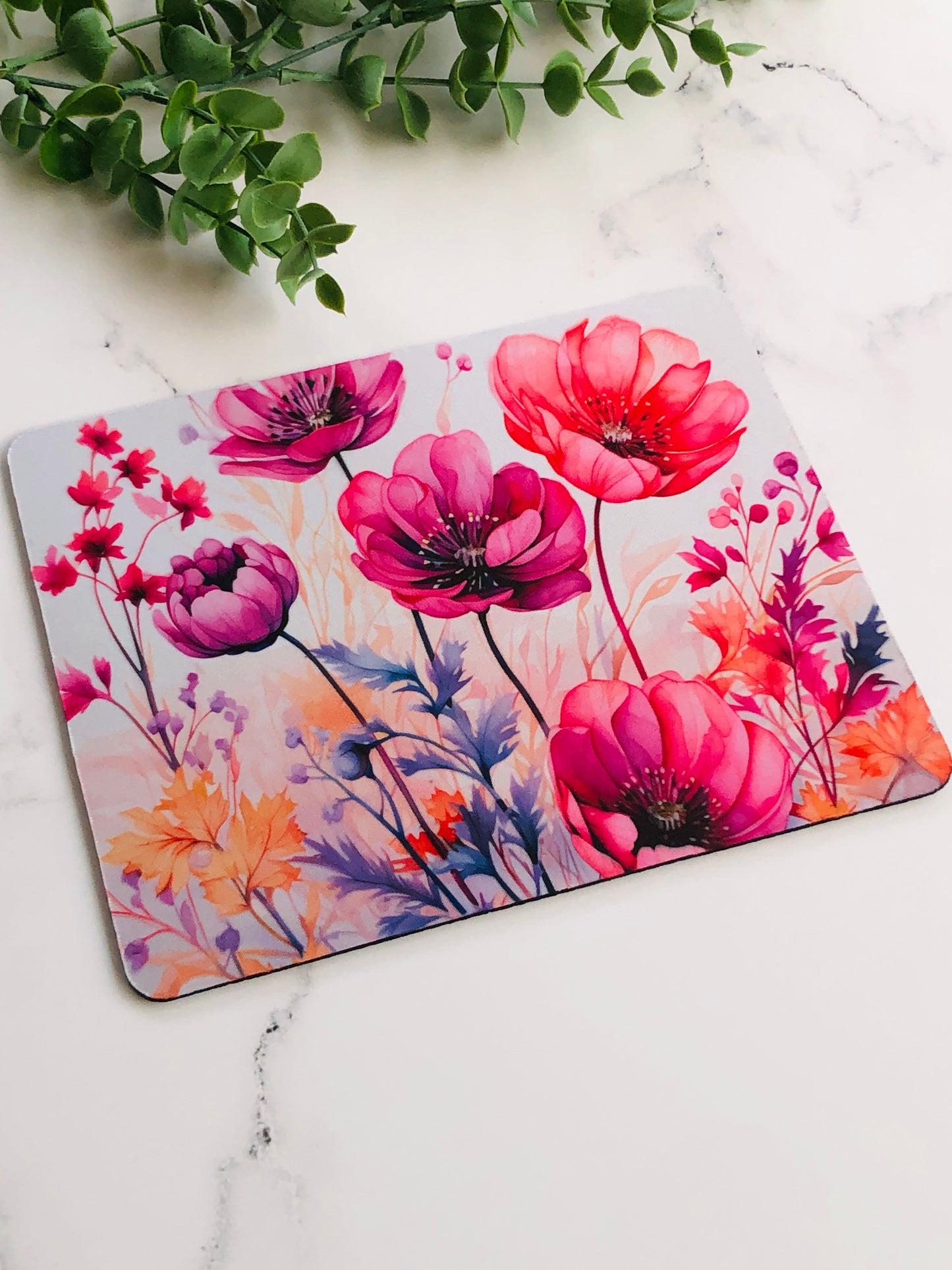 Mouse Pad - Colour Florals Various Designs