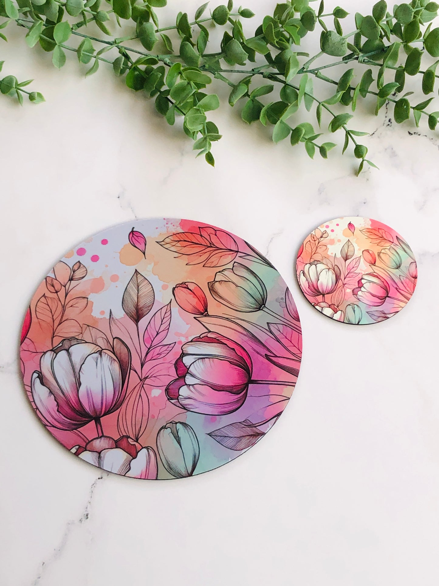 Mouse Pad - Colour Florals Various Designs