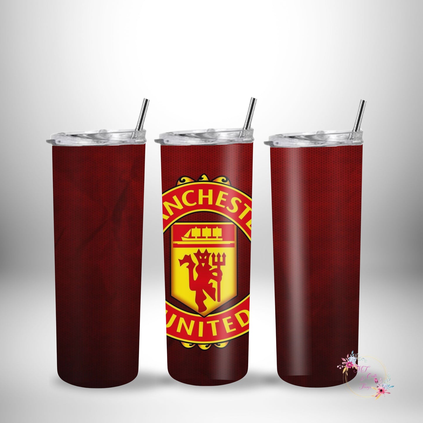 Manchester United Team Skinny Tumblers