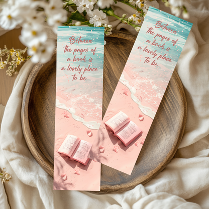 Sub-Acrylic Bookmarks - Beach Theme