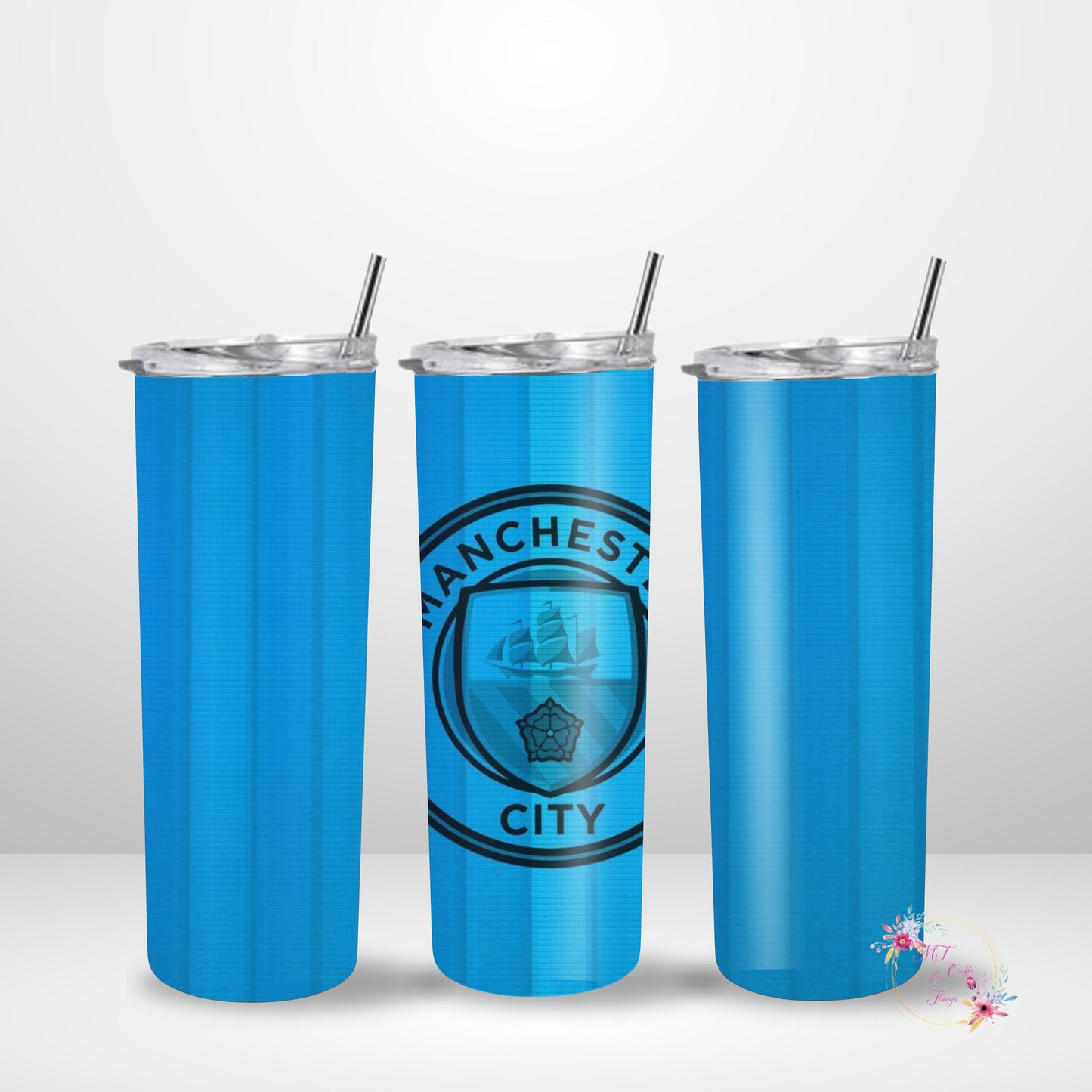 Manchester City Team Skinny Tumblers