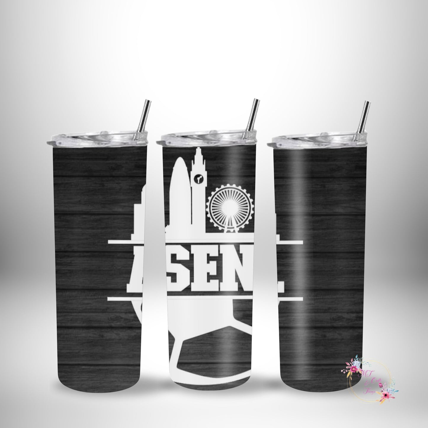 Arsenal Team Skinny Tumblers