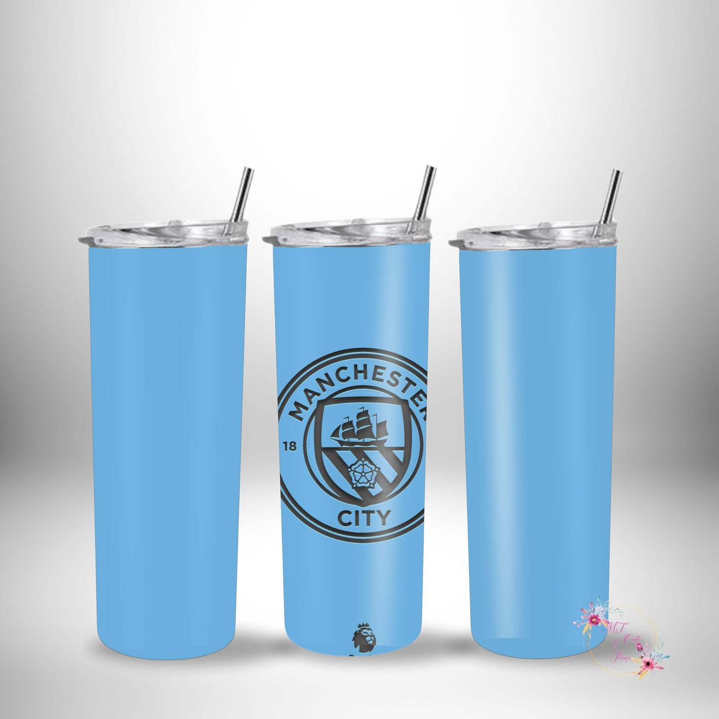 Manchester City Team Skinny Tumblers