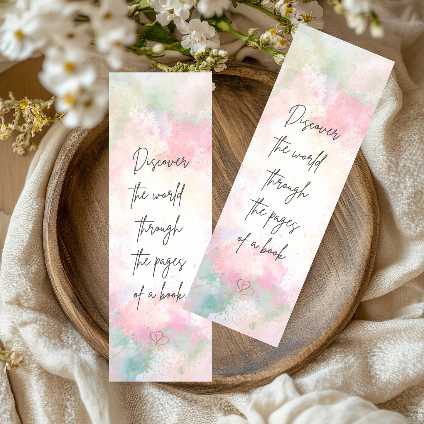 Sub-Acrylic Bookmark - Book Lover's Edition