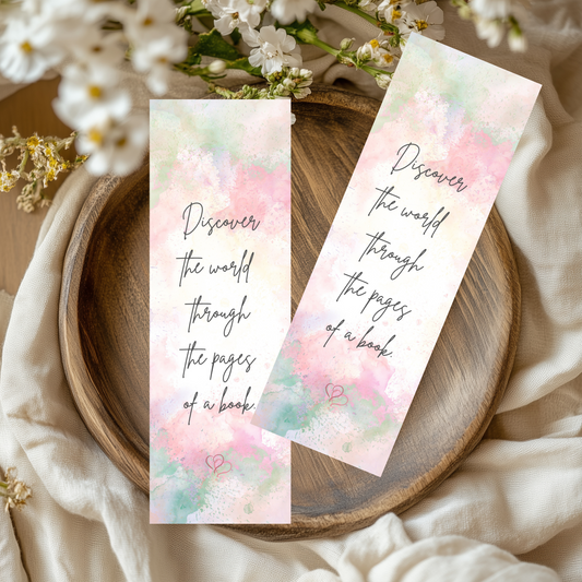 Sub-Acrylic Bookmark - Book Lover's Edition