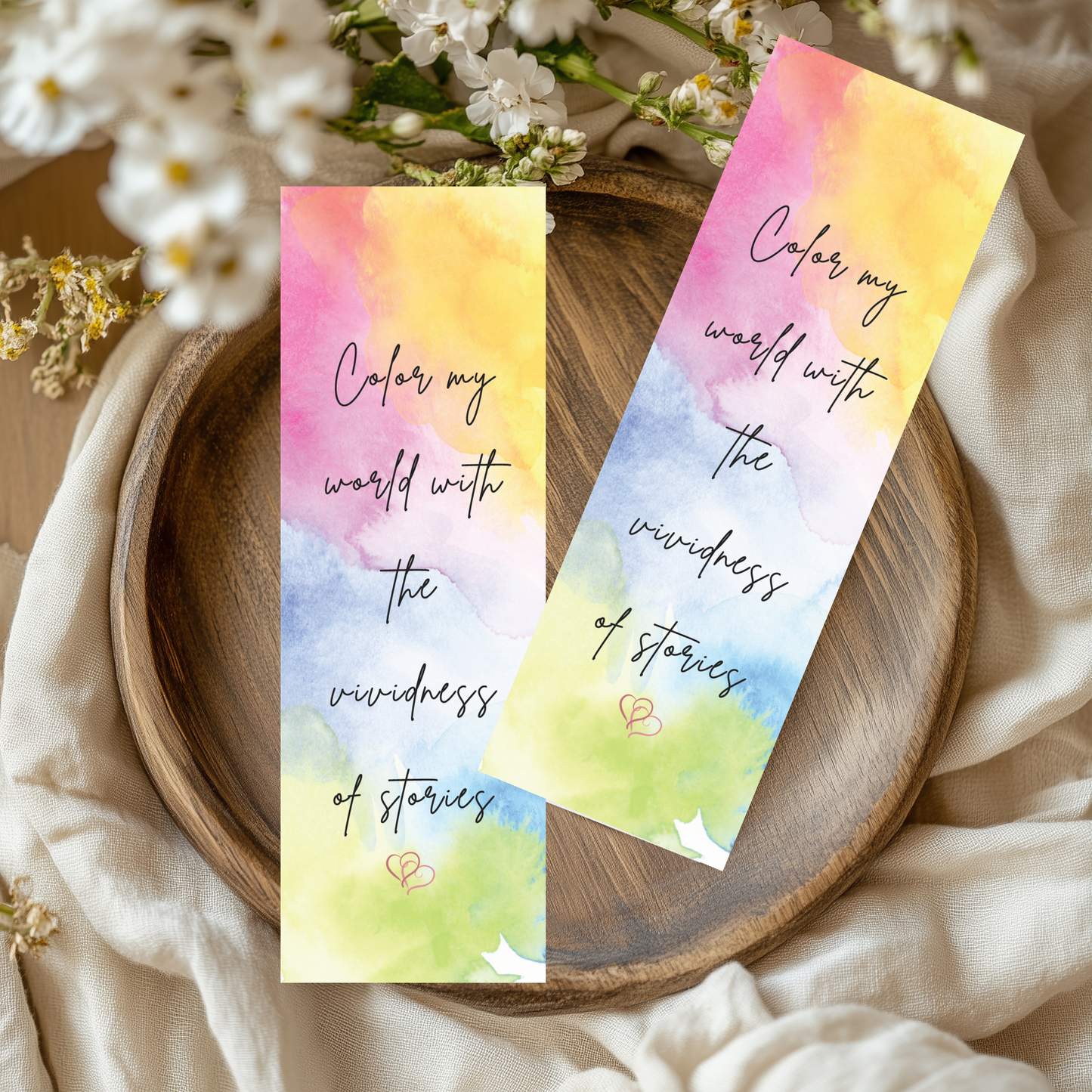 Sub-Acrylic Bookmark - Book Lover's Edition