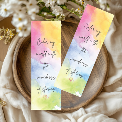 Sub-Acrylic Bookmark - Book Lover's Edition