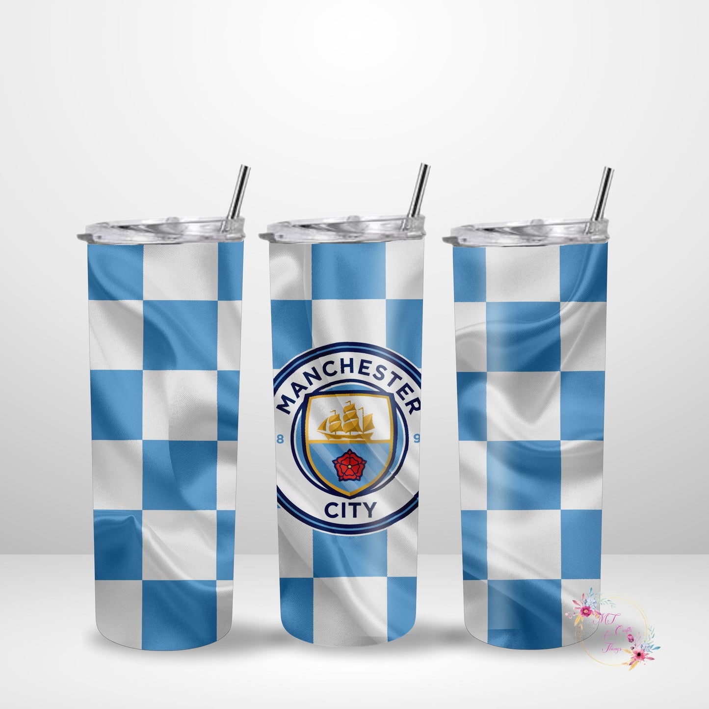 Manchester City Team Skinny Tumblers
