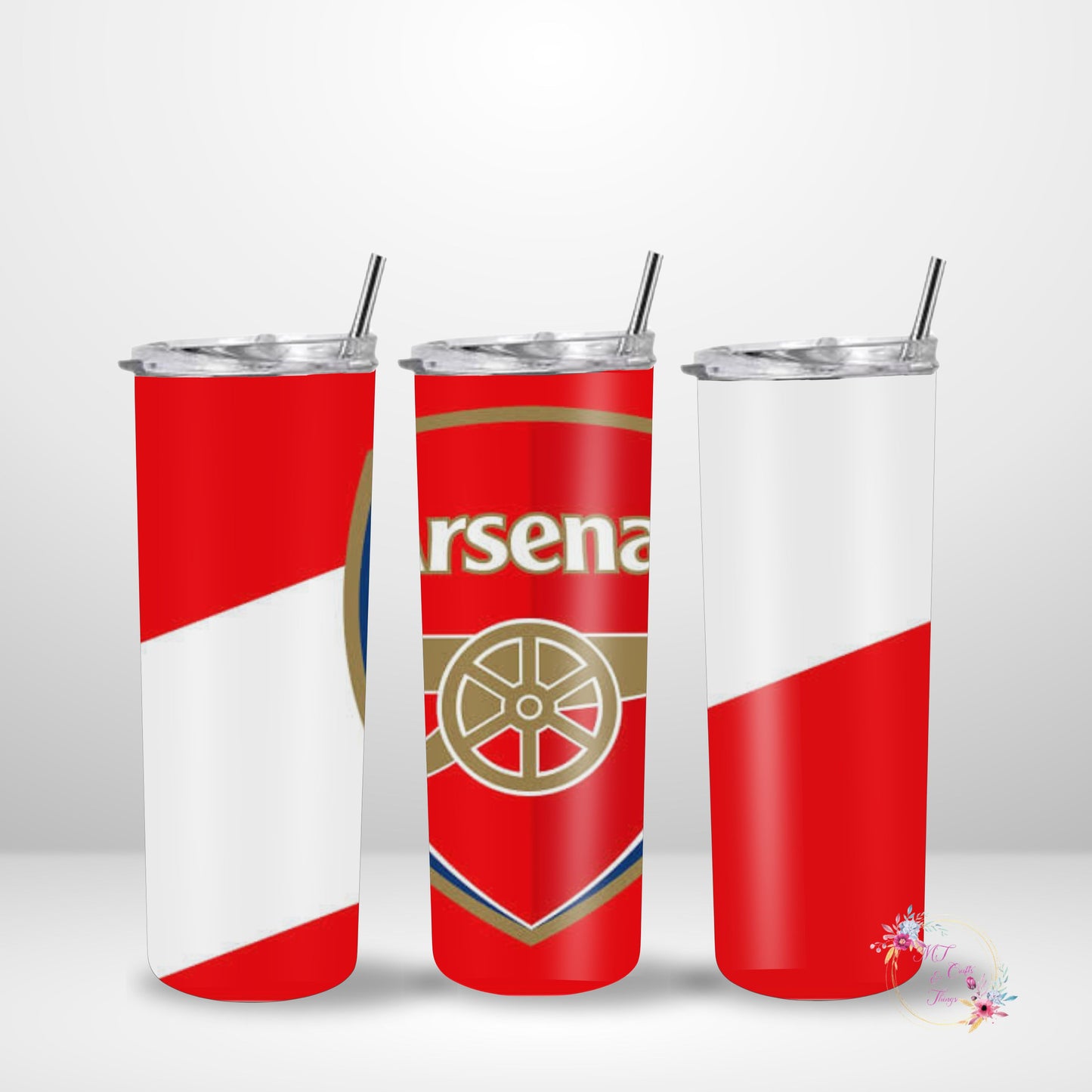 Arsenal Team Skinny Tumblers