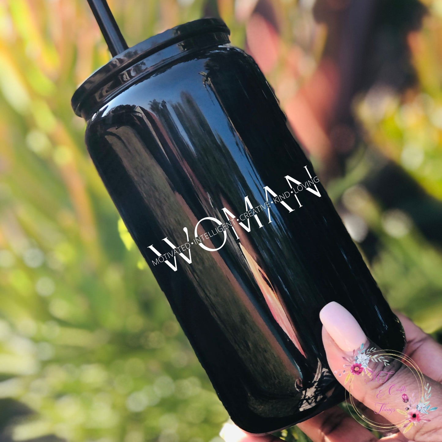 Black Glass Can - She/Her Designs