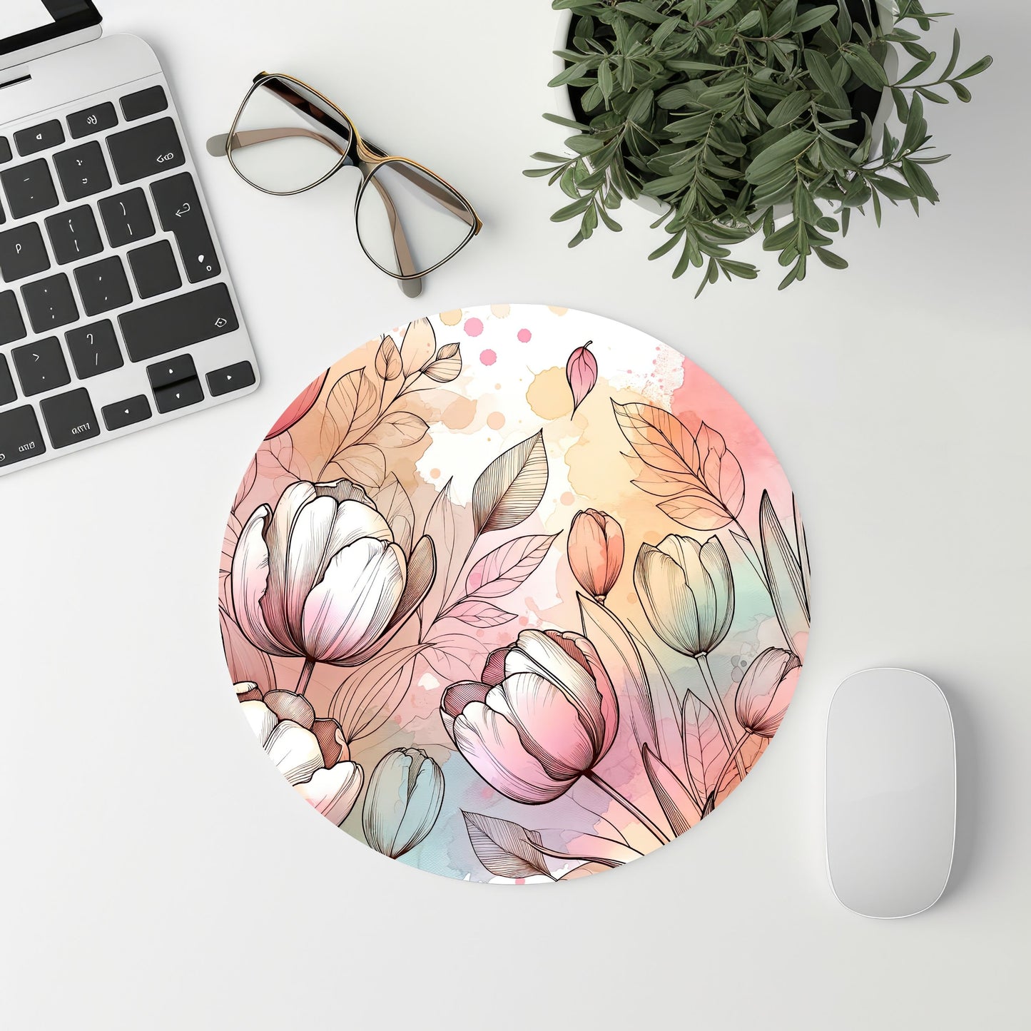 Mouse Pad - Colour Florals Various Designs