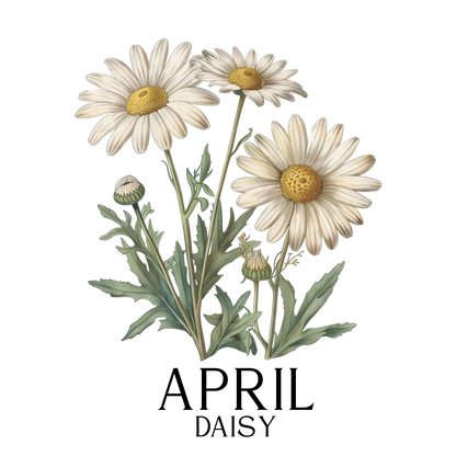 Glass Can - Birth  Month Flower