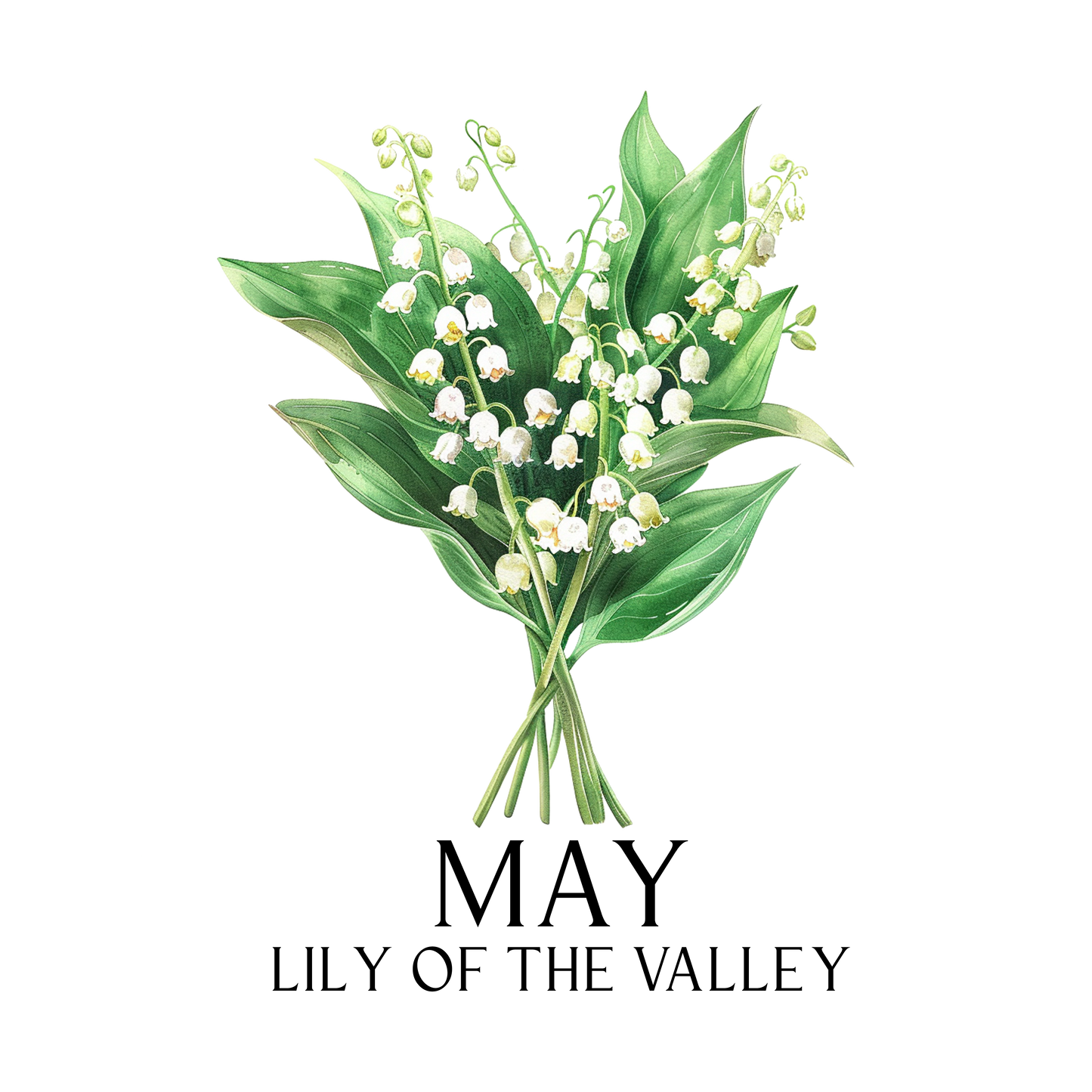 Glass Can - Birth  Month Flower