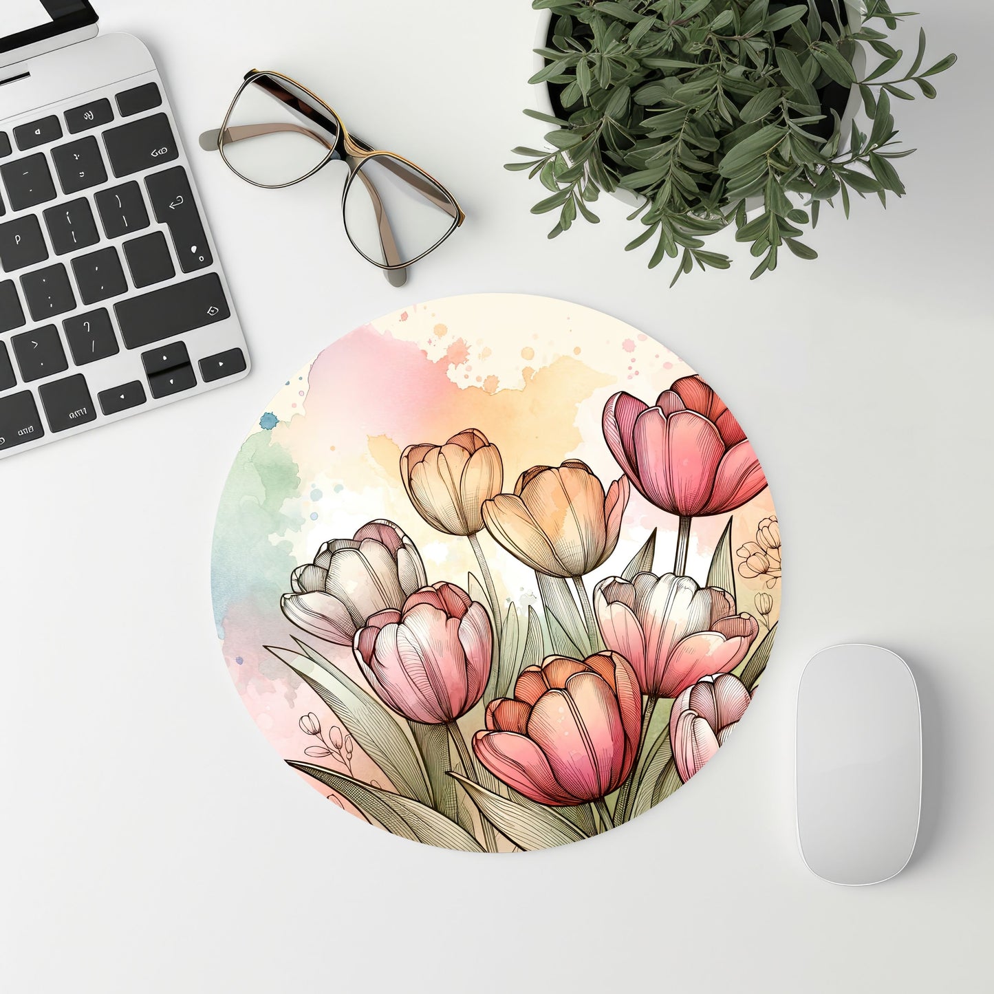 Mouse Pad - Colour Florals Various Designs