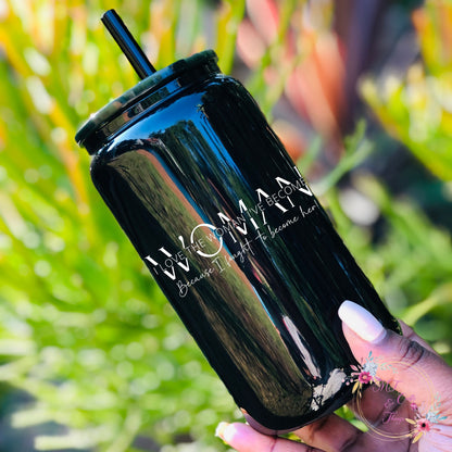 Black Glass Can - She/Her Designs