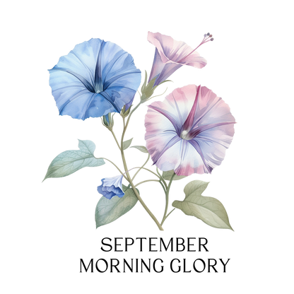 Glass Can - Birth  Month Flower