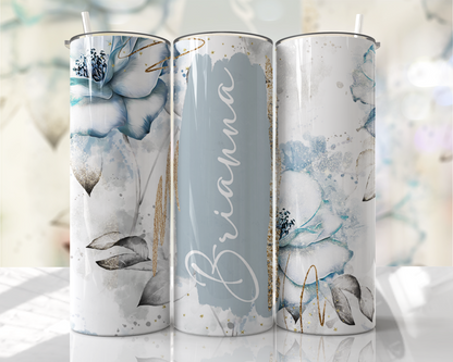 20oz Skinny Tumbler - Add Name (Various Designs)