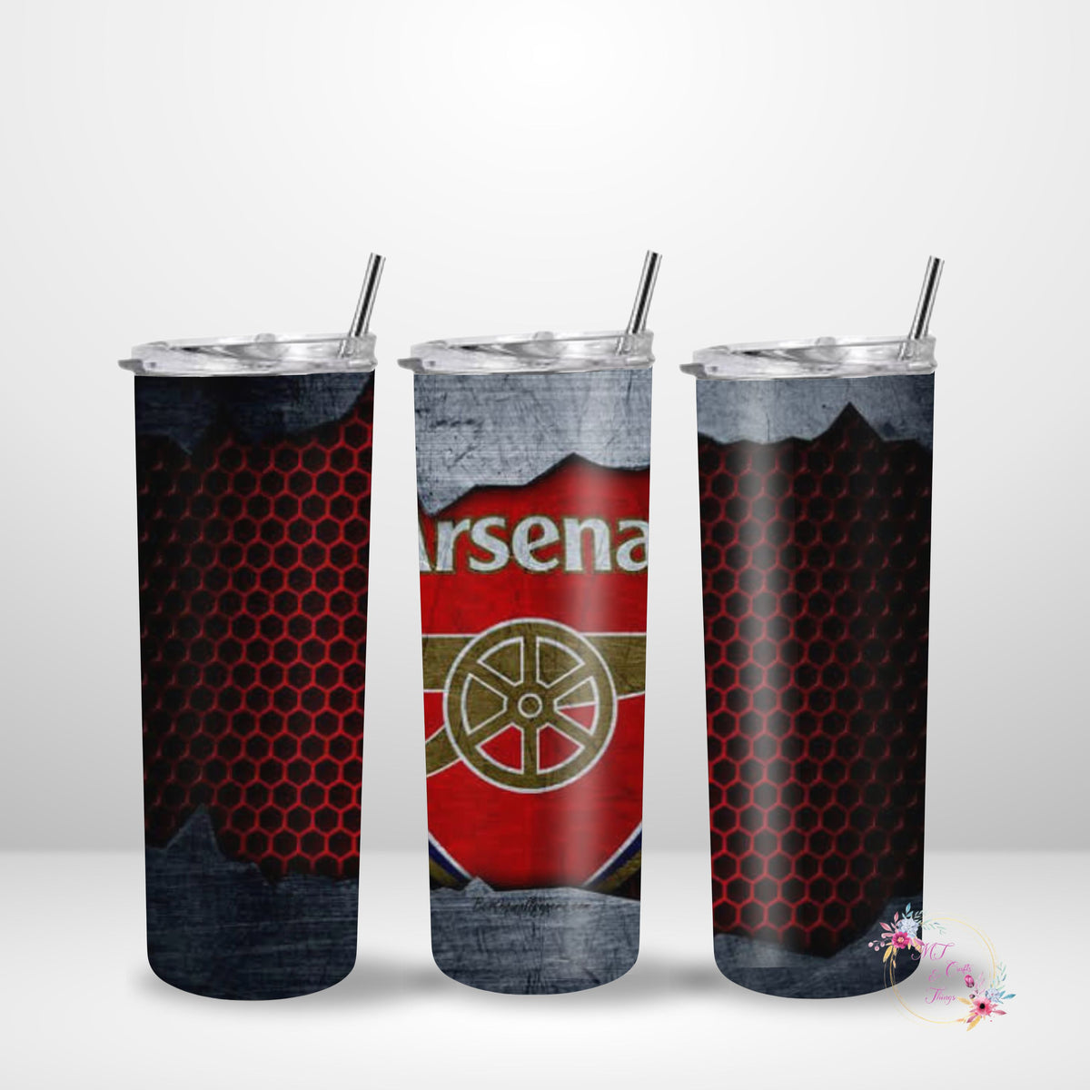 Arsenal Team Skinny Tumblers