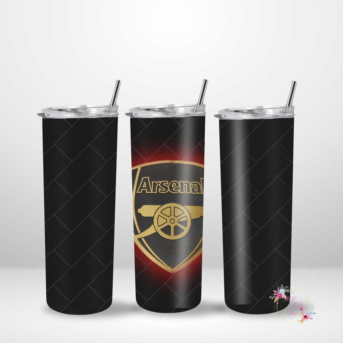 Arsenal Team Skinny Tumblers