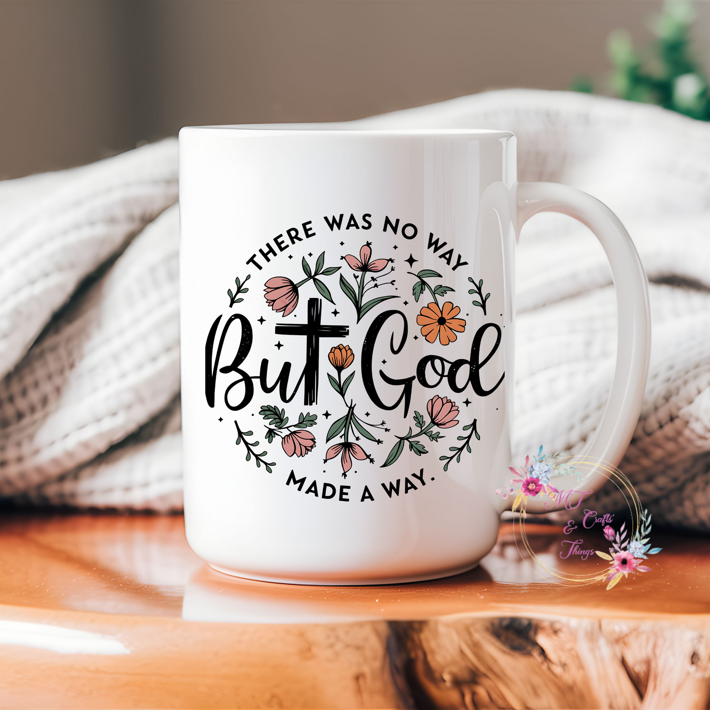 15oz Ceramic Mug - But God