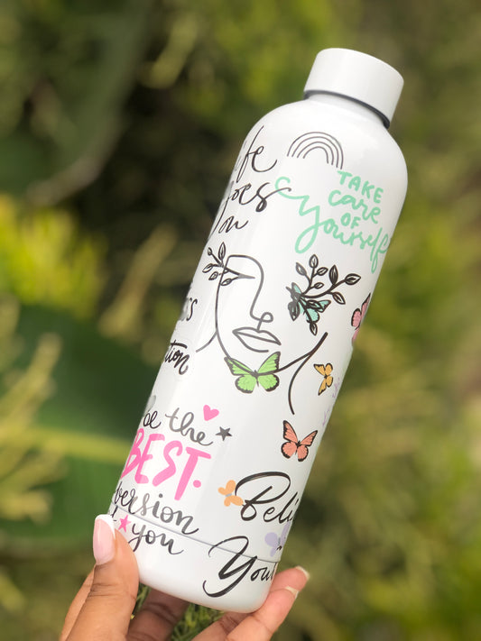 750ml Sublimations Stainless Steel Bottle - Various Designs