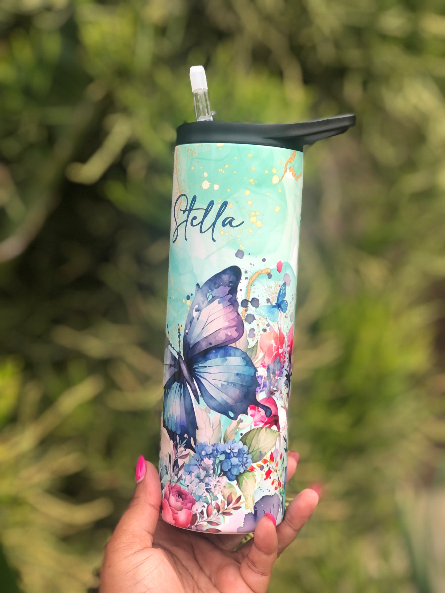 20oz Sports Tumbler with Flip Lid - Various Designs