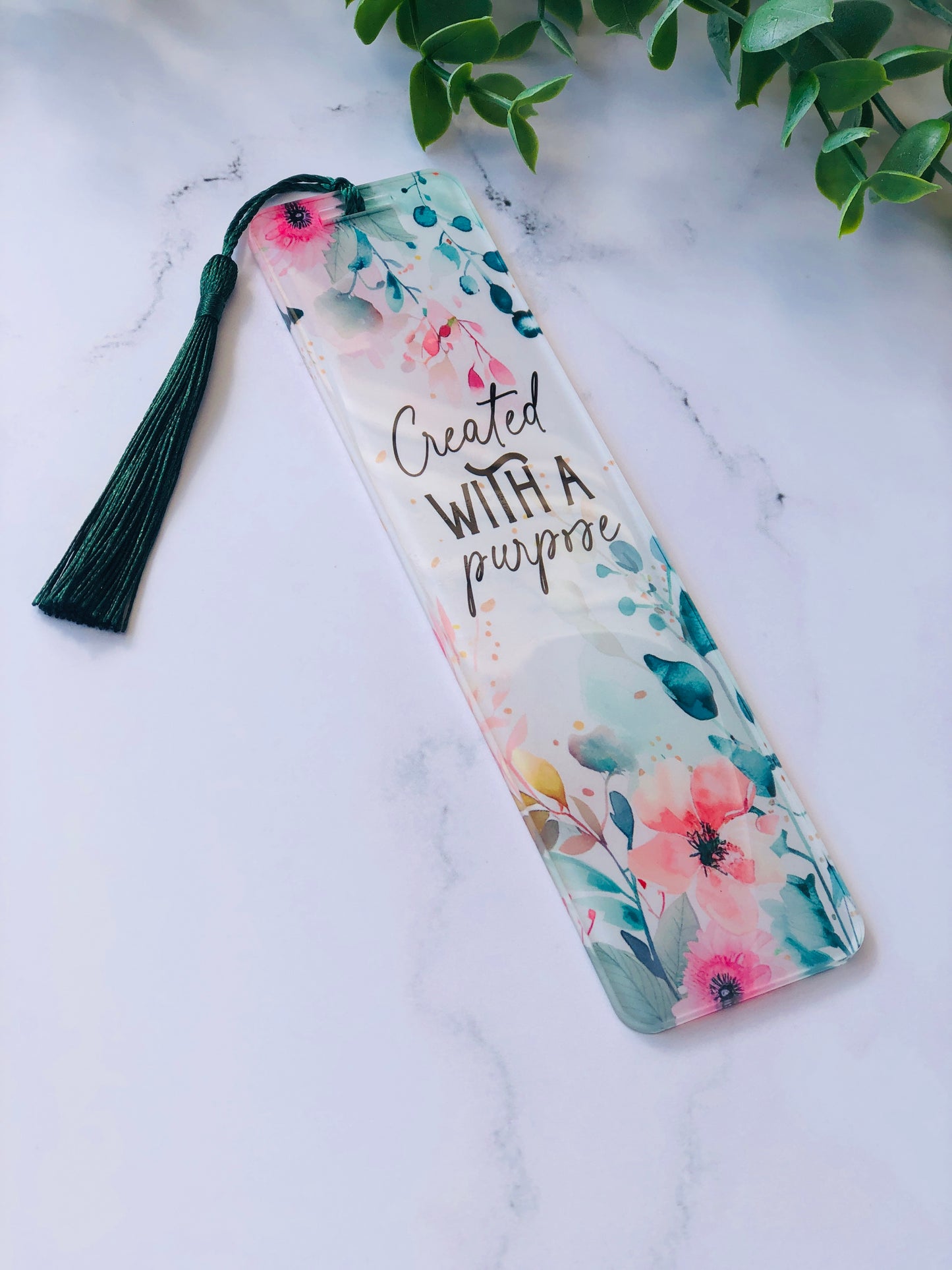 Sub-Acrylic Bookmark - Created with a Purpose