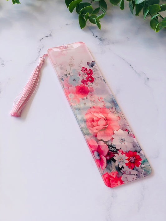 Sub-Acrylic Bookmarks - Vintage Florals