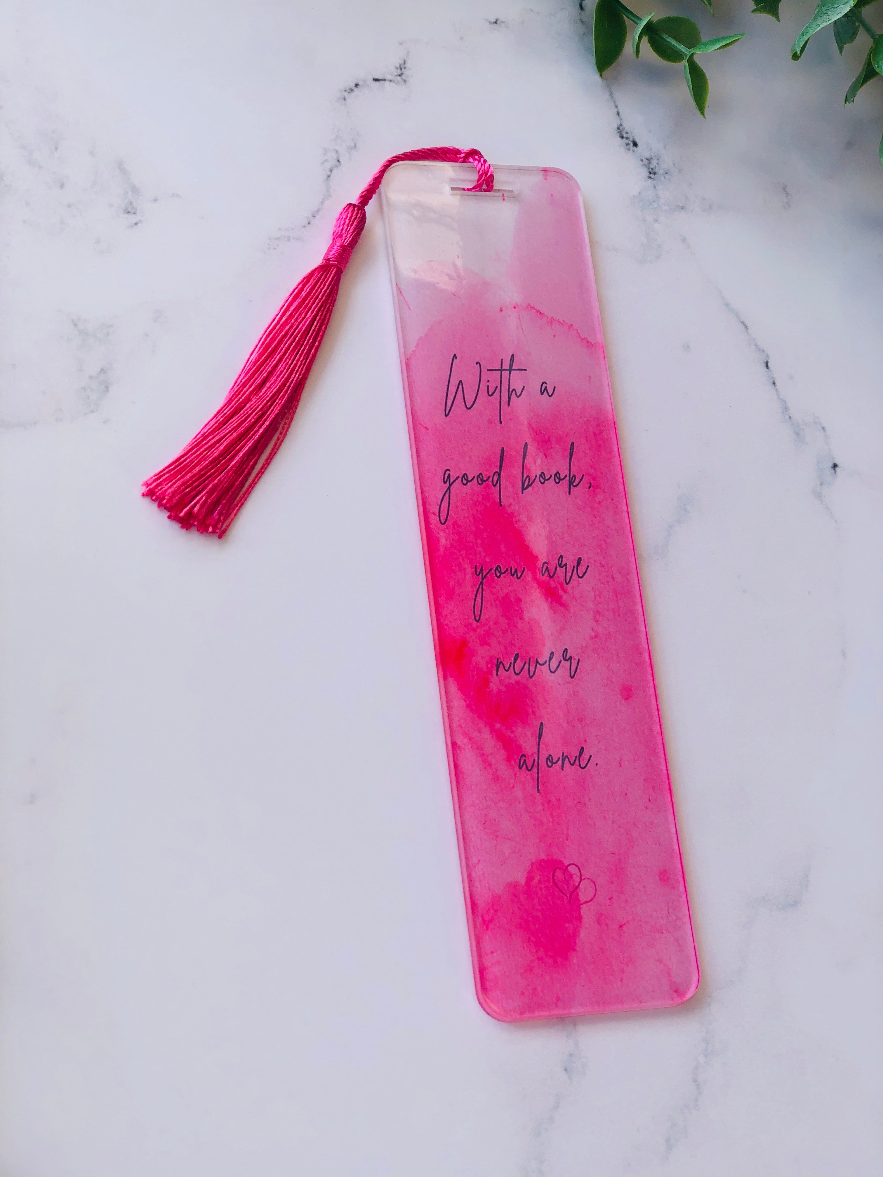Sub-Acrylic Bookmark - Book Lover's Edition – MTCraftsNThings