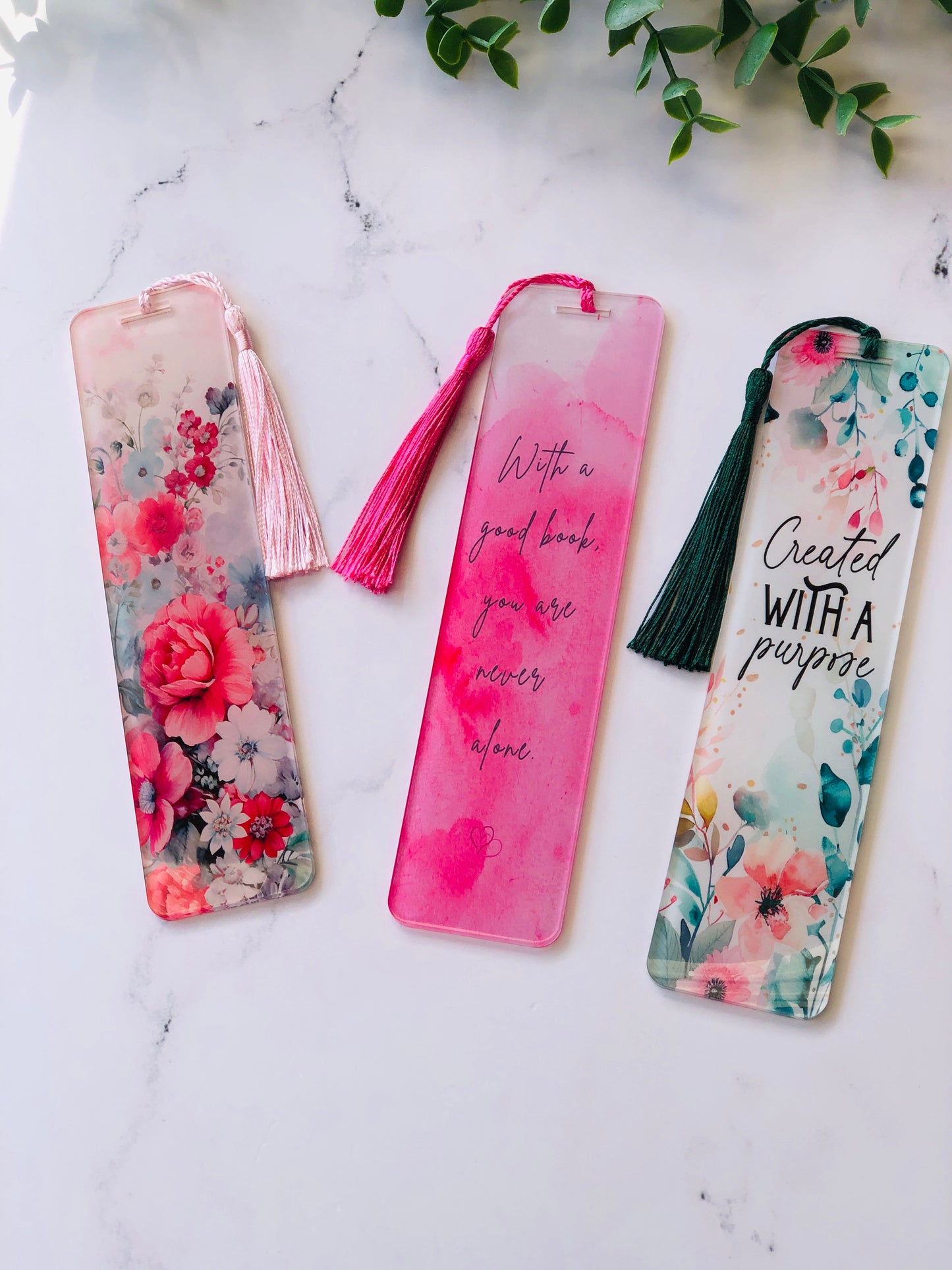 Sub-Acrylic Bookmark - Book Lover's Edition