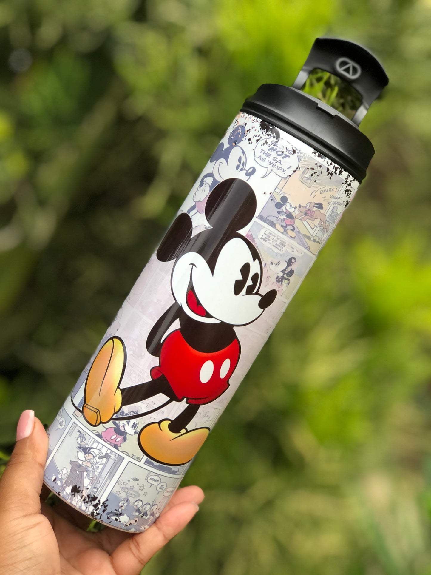 20oz Dual Lid Skinny Tumbler - Mickey