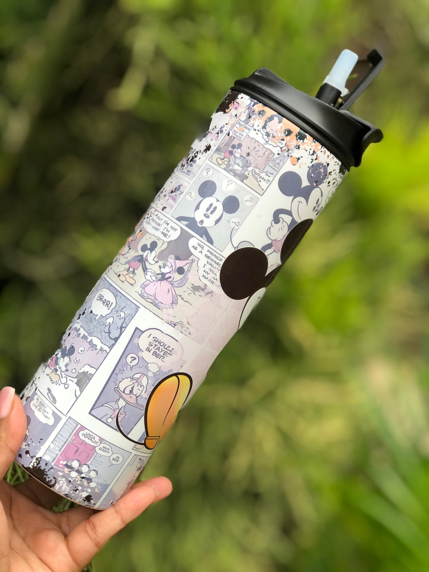 20oz Dual Lid Skinny Tumbler - Mickey