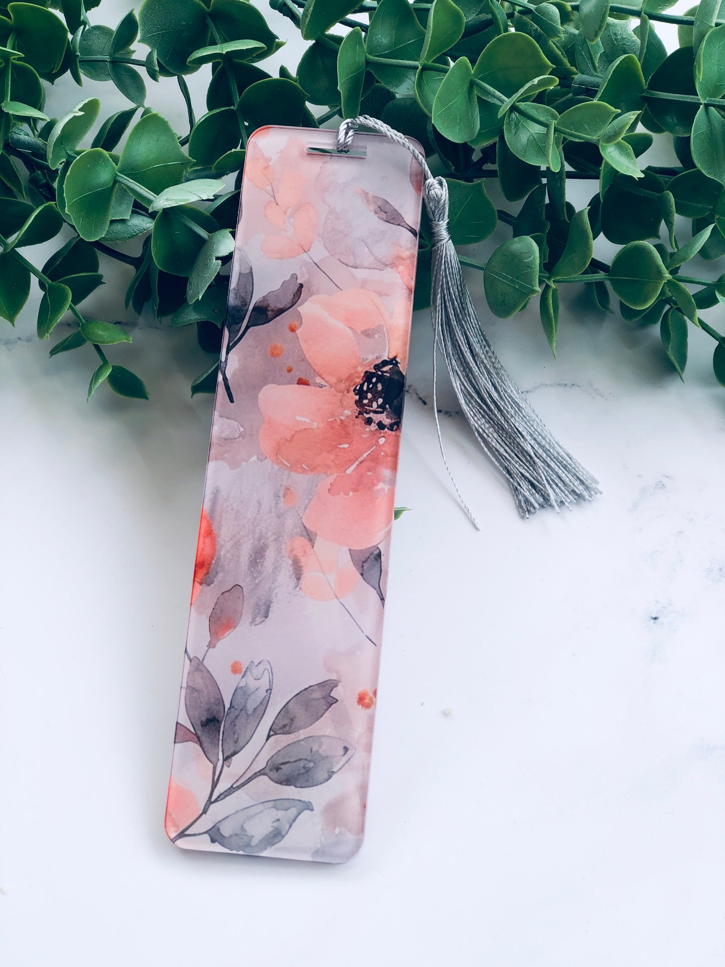 Sub-Acrcylic Bookmarks - Beige Florals