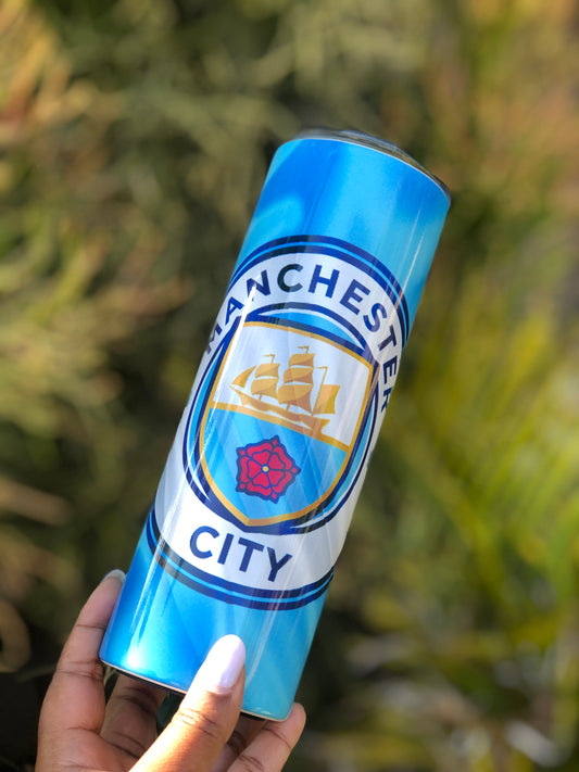 Manchester City Team Skinny Tumblers