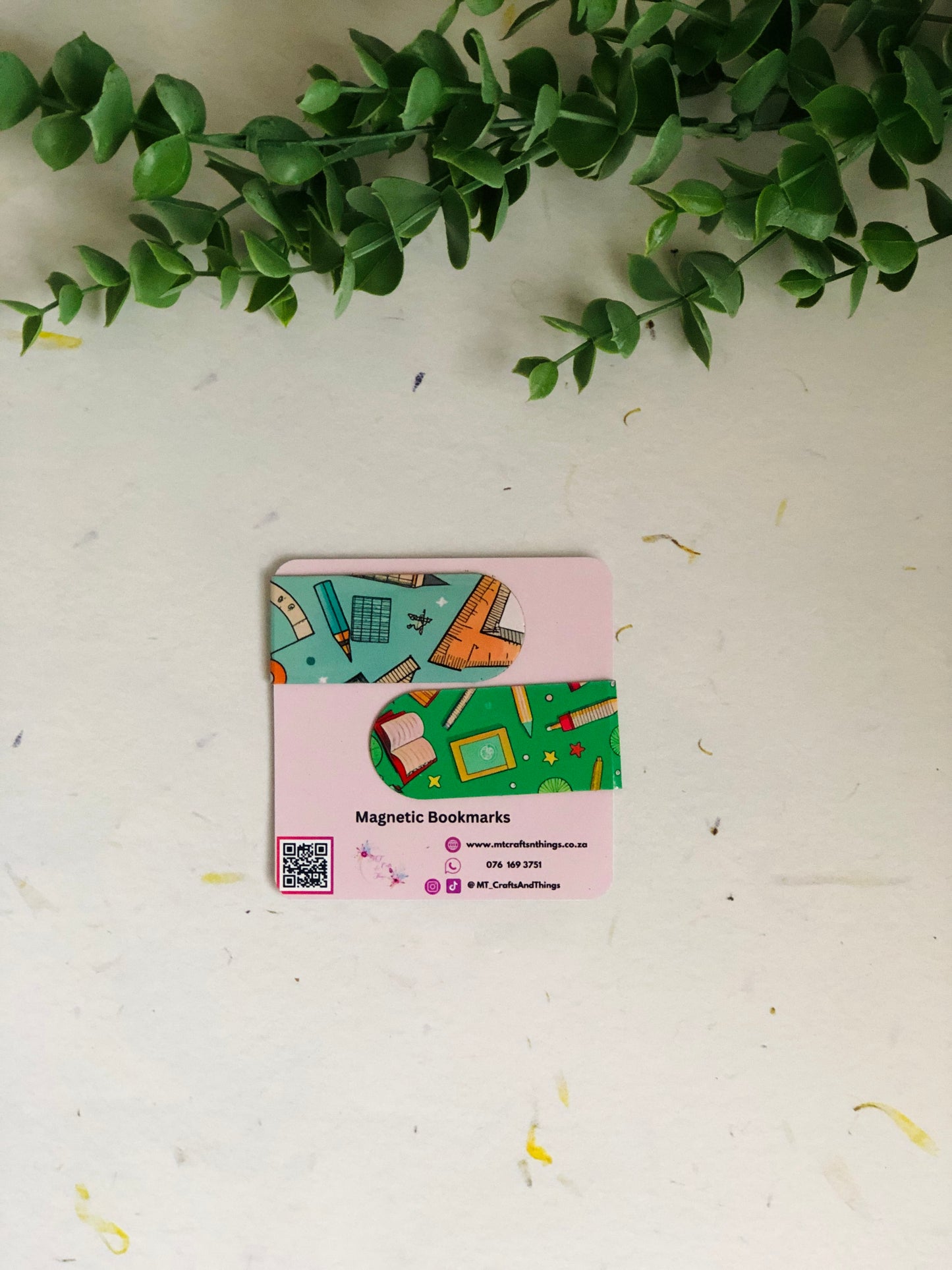 Magnetic Bookmarks -  Various Designs