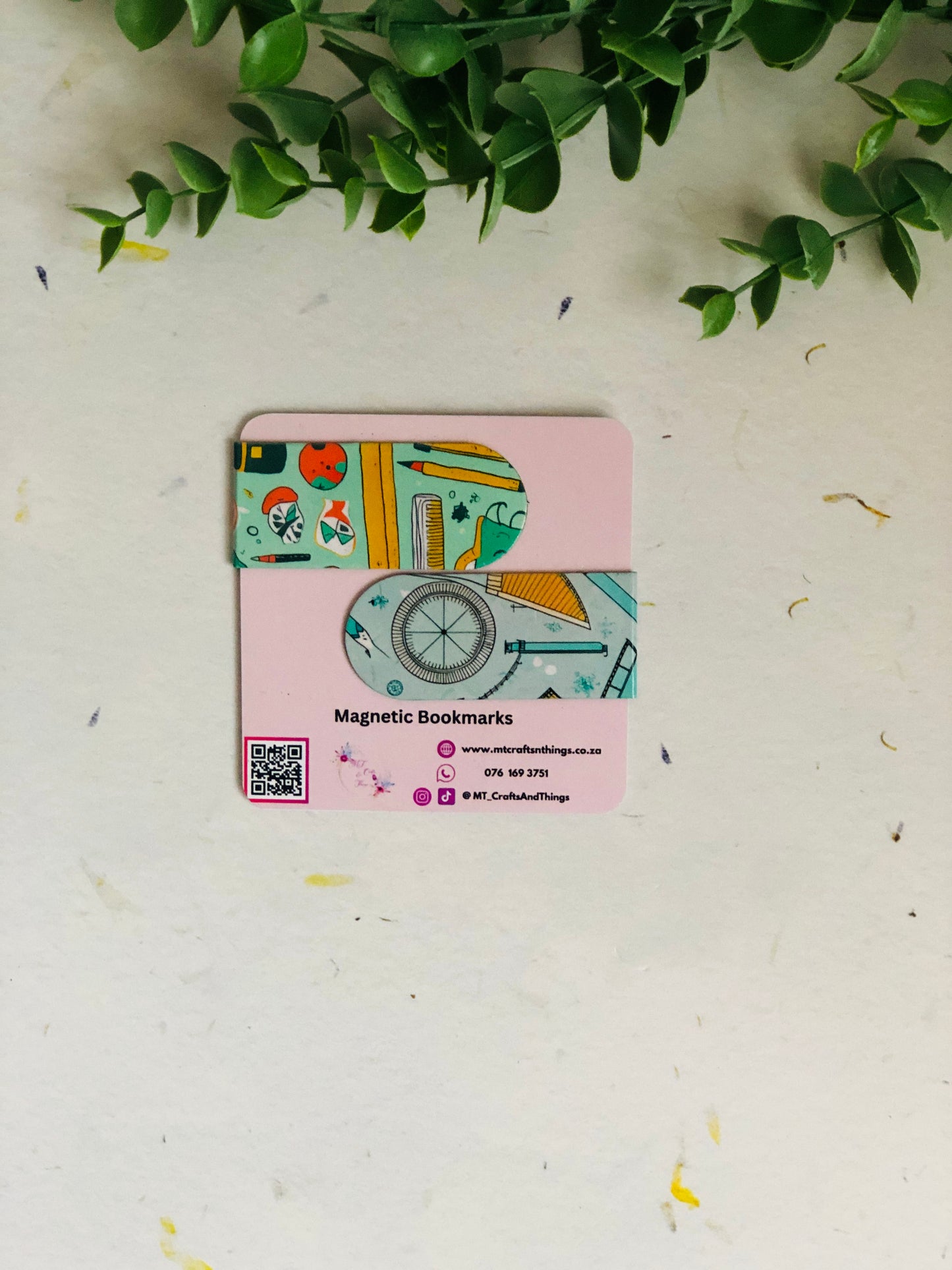 Magnetic Bookmarks -  Various Designs