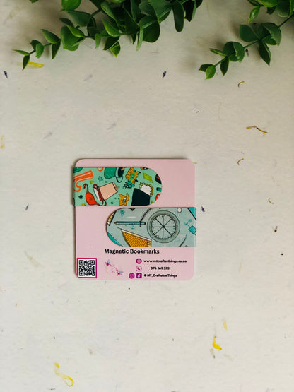 Magnetic Bookmarks -  Various Designs
