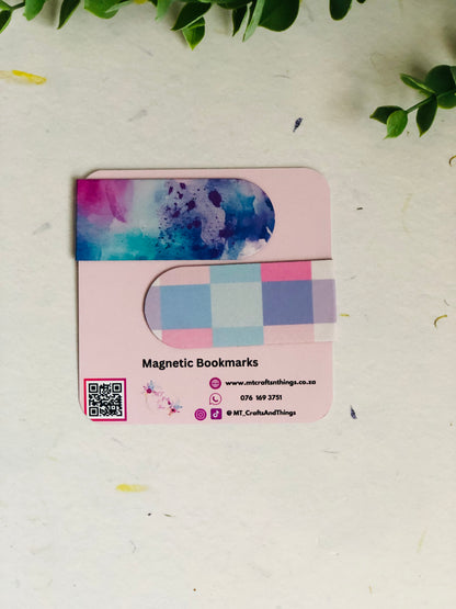 Magnetic Bookmarks -  Various Designs